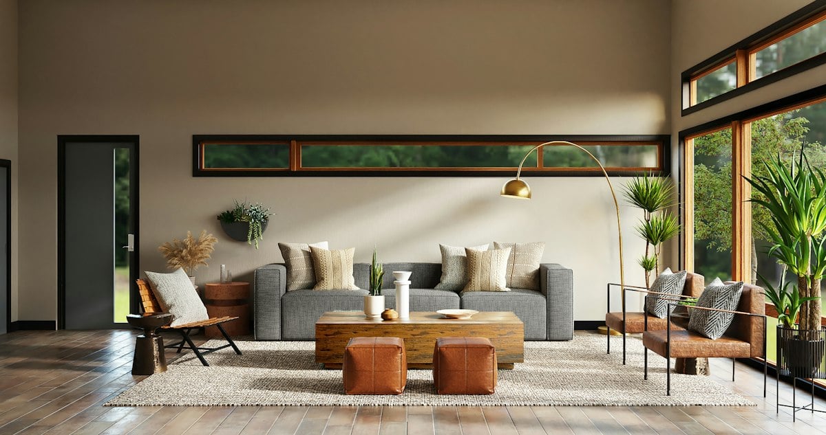 Interni Santuario: Fusione di Wabi-Sabi e Semplicità Nordica